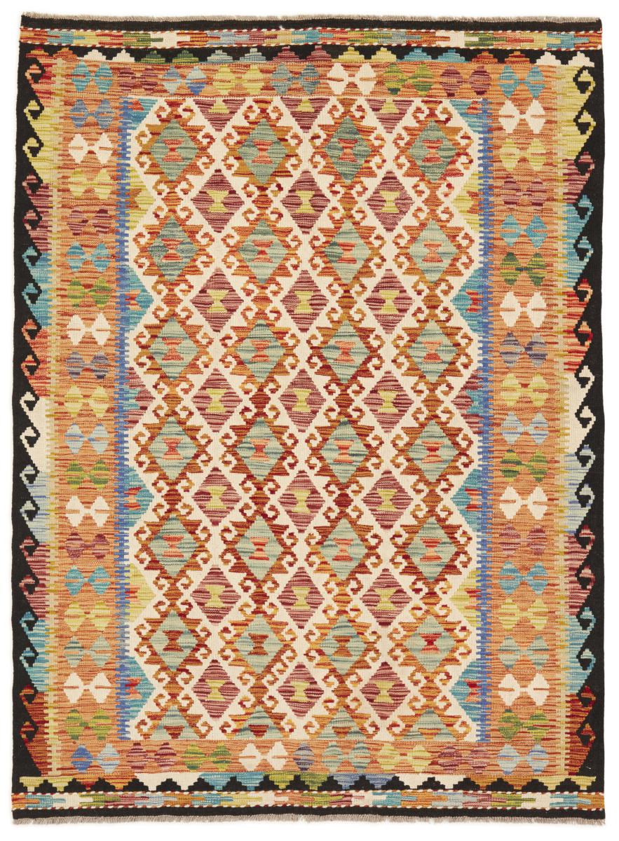 アフガンカーペット キリム アフガン 202x148 202x148,  ペルシャ絨毯 手織り