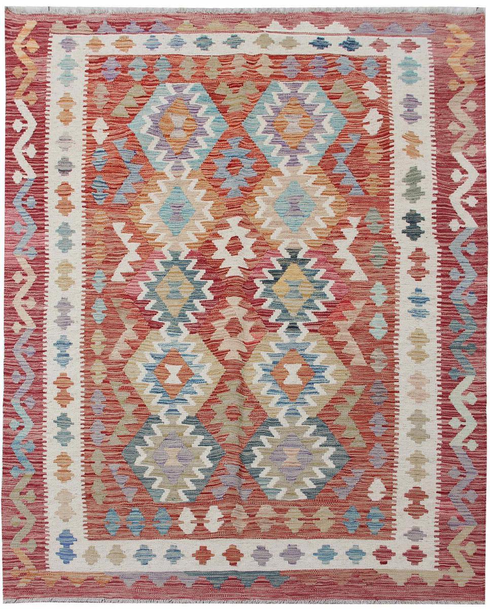 Afghanischer Teppich Kelim Afghan 189x158 189x158, Perserteppich Handgewebt