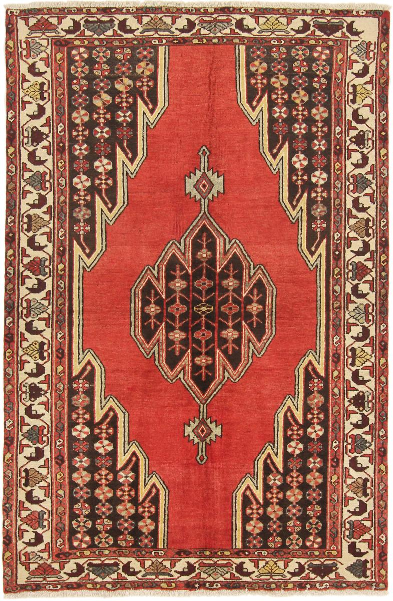 Tapis persan Saveh 199x131 199x131, Tapis persan Noué à la main