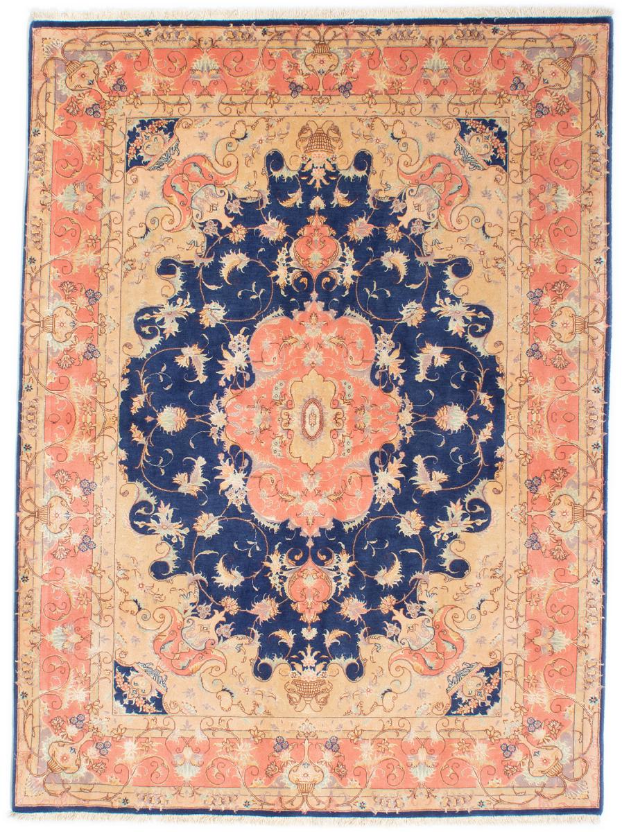  ペルシャ絨毯 タブリーズ 50Raj 絹の縦糸 204x149 204x149,  ペルシャ絨毯 手織り