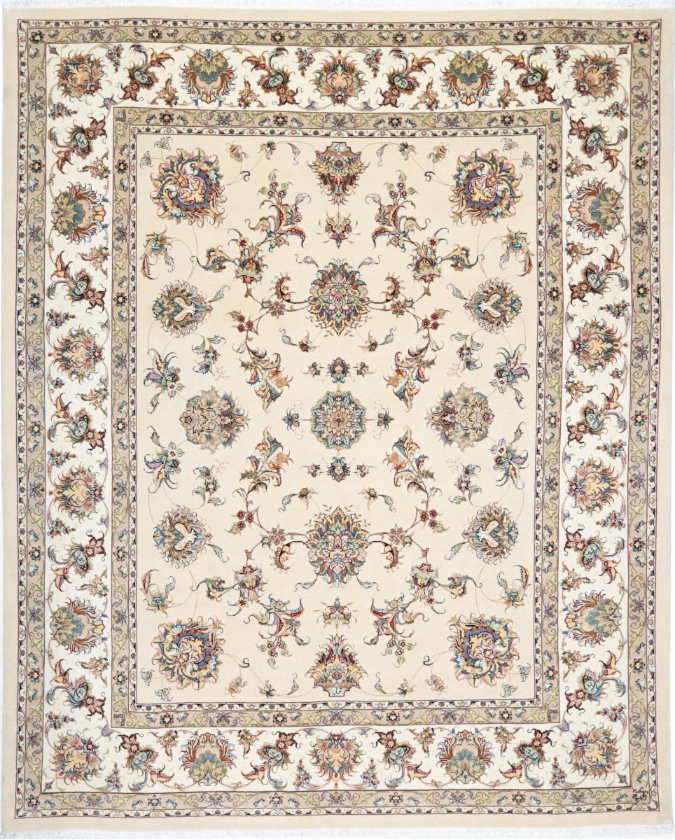 Persialainen matto Tabriz 9'0"x7'1" 9'0"x7'1", Persialainen matto Solmittu käsin