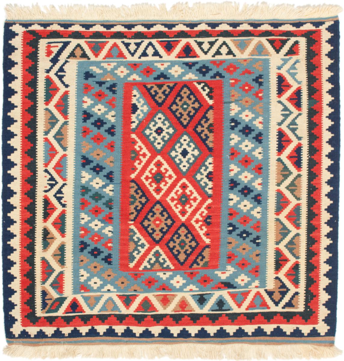 Persian Rug Kilim Fars 105x99 105x99, Persian Rug Woven by hand