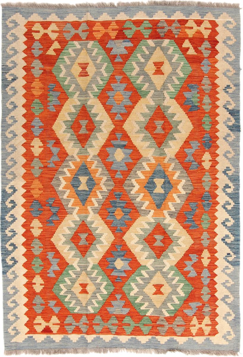 Tapete afegão Kilim Afegão 176x124 176x124, Tapete persa Tecido à mão