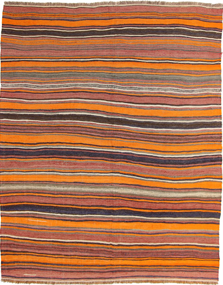 Tapis persan Kilim Fars Antique 278x219 278x219, Tapis persan Tissé à la main