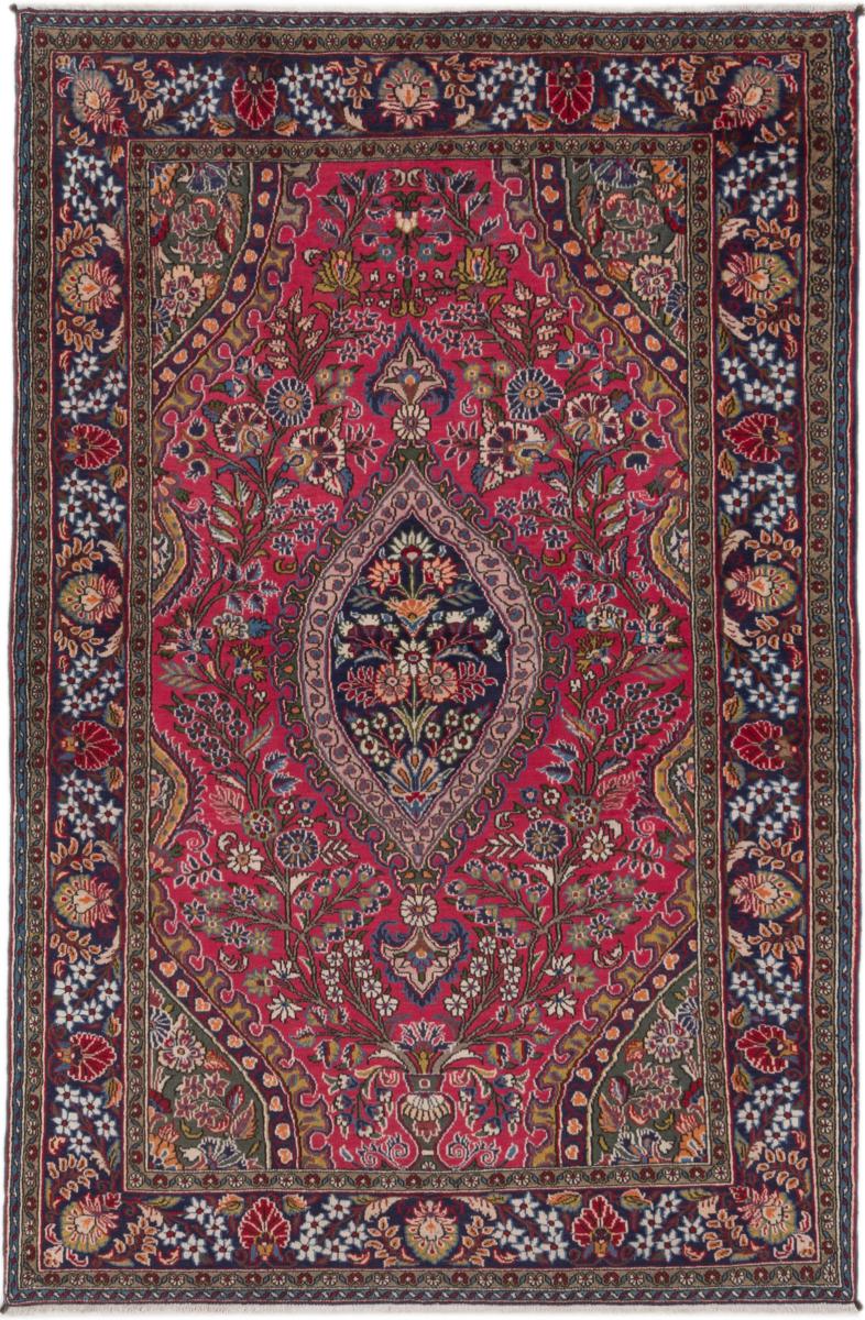 Persian Rug Tabriz 6'11"x4'7" 6'11"x4'7", Persian Rug Knotted by hand