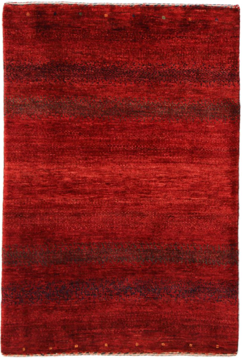 Persian Rug Persian Gabbeh Loribaft Nowbaft 3'10"x2'7" 3'10"x2'7", Persian Rug Knotted by hand
