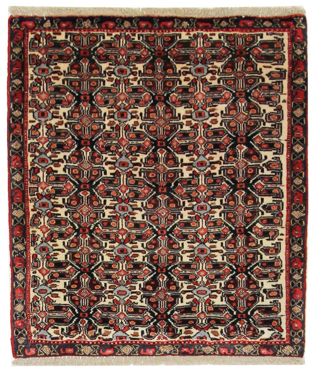 Persialainen matto Senneh 89x80 89x80, Persialainen matto Solmittu käsin