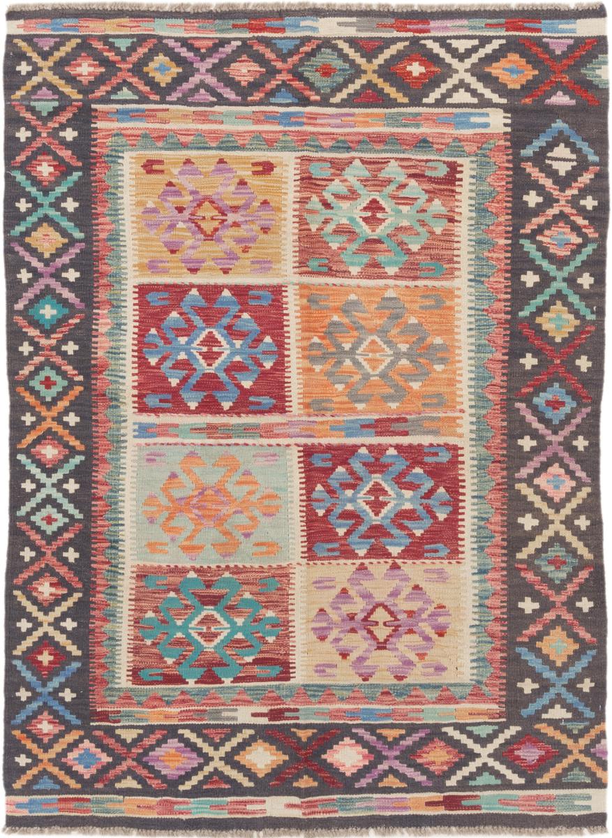 Tapis afghan Kilim Afghan 5'6"x4'0" 5'6"x4'0", Tapis persan Tissé à la main