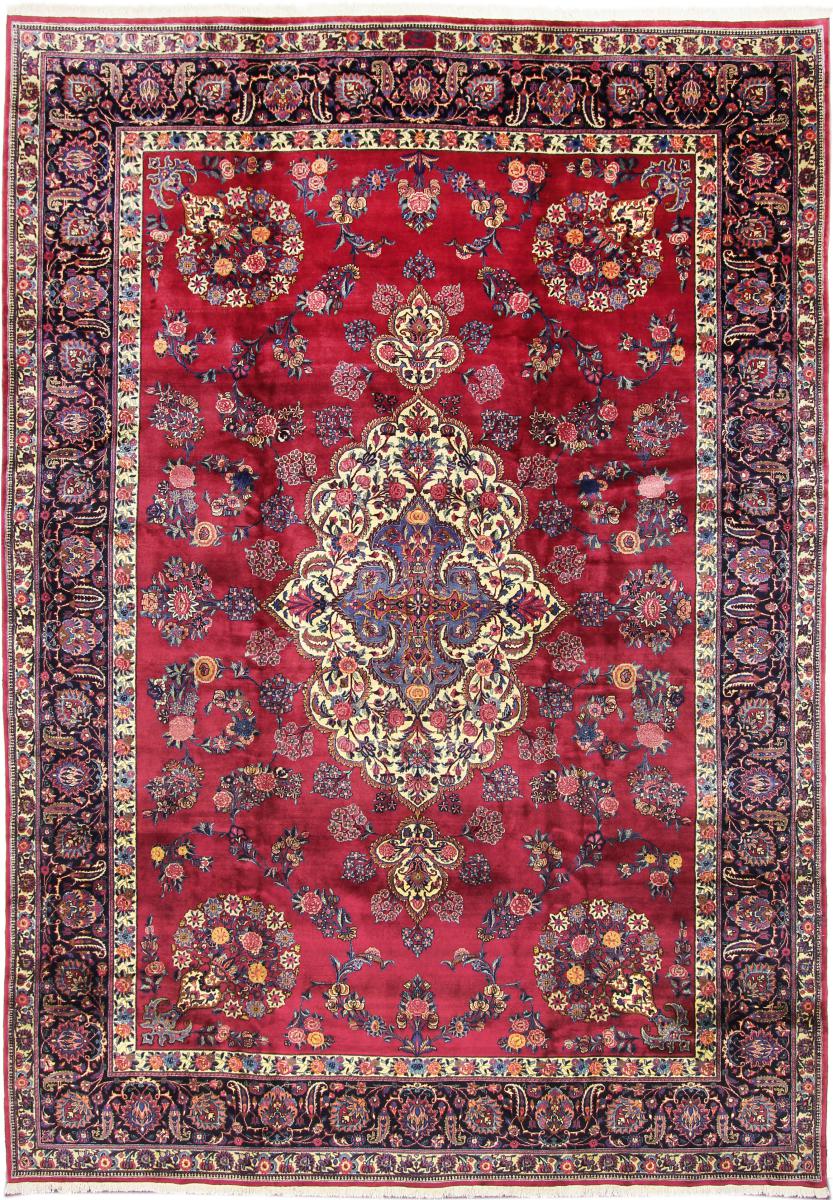 Persian Rug Mashhad  Signed 497x349 497x349, Persian Rug Knotted by hand