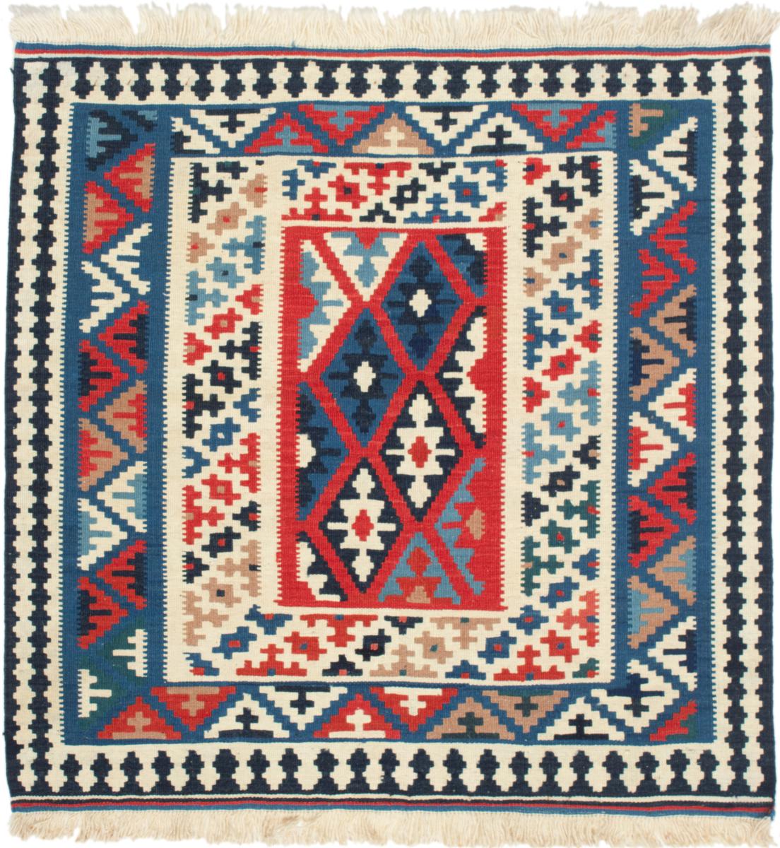 Persisk matta Kilim Fars 102x102 102x102, Persisk matta handvävd 