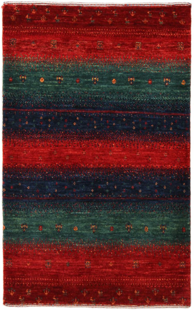 Perzsa szőnyeg Perzsa Gabbeh Loribaft Nowbaft 3'5"x2'2" 3'5"x2'2", Perzsa szőnyeg Kézzel csomózva