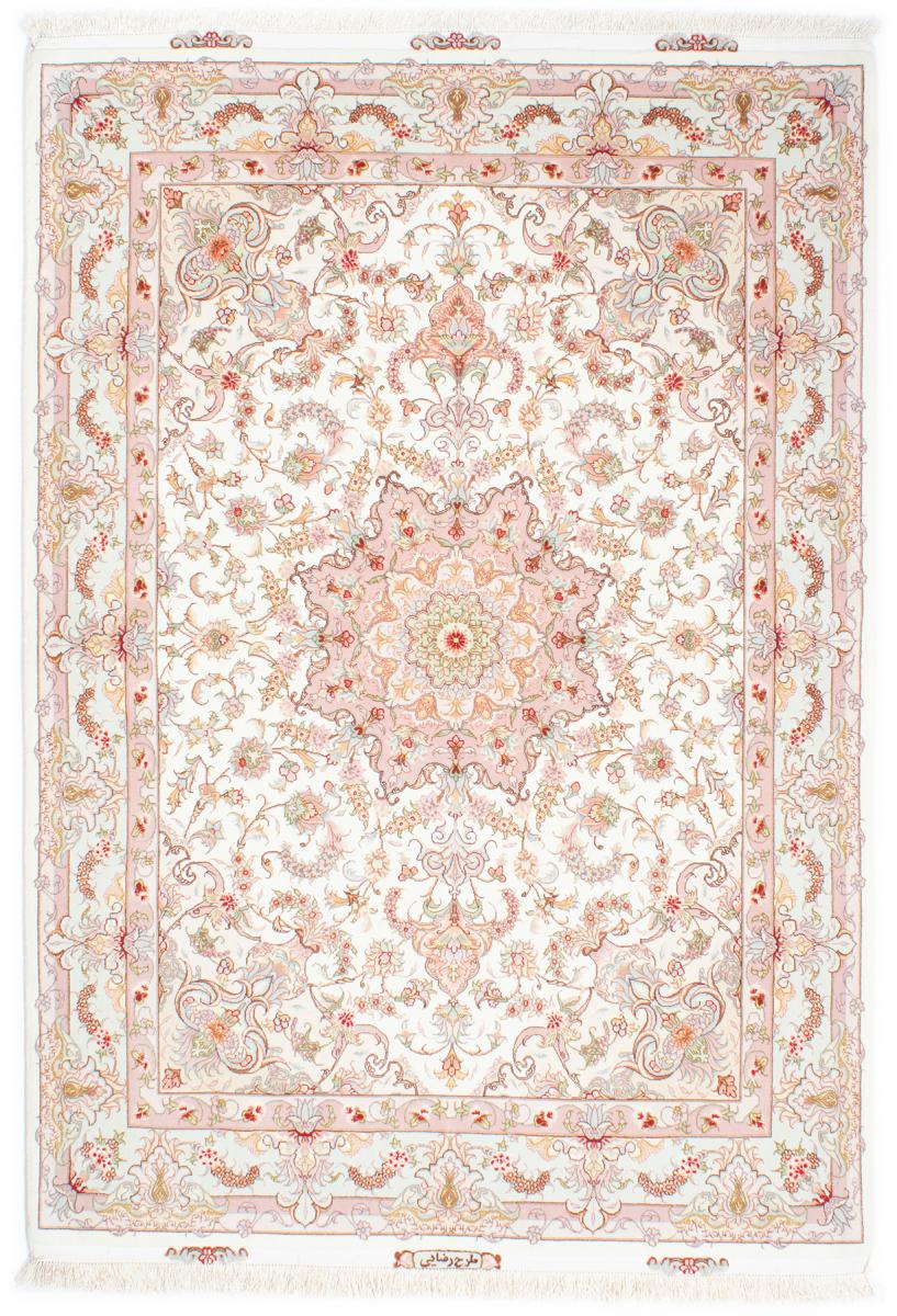 Perzisch tapijt Tabriz 50Raj Zijden Pool 213x151 213x151, Perzisch tapijt Handgeknoopte