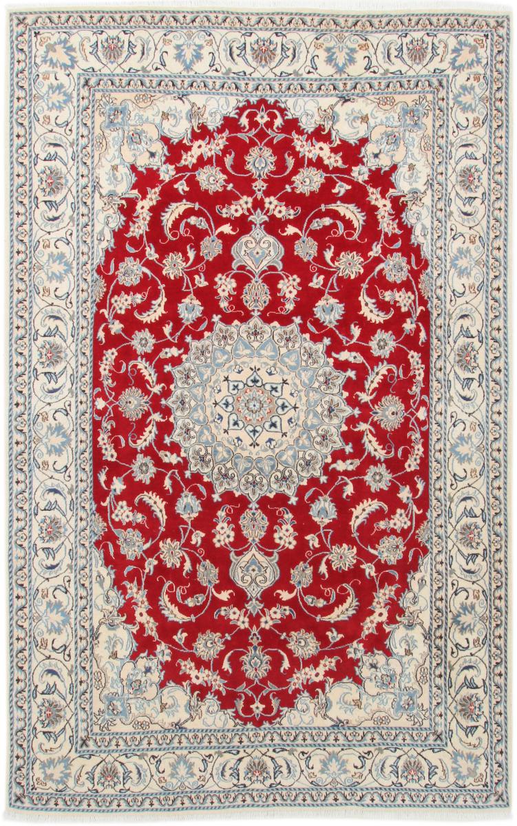 Persian Rug Nain 10'0"x6'1" 10'0"x6'1", Persian Rug Knotted by hand