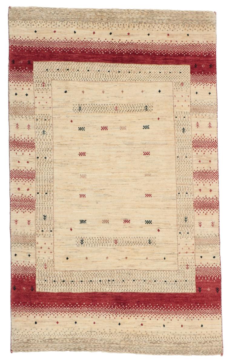 Tapis persan Persan Gabbeh Loribaft 199x121 199x121, Tapis persan Noué à la main