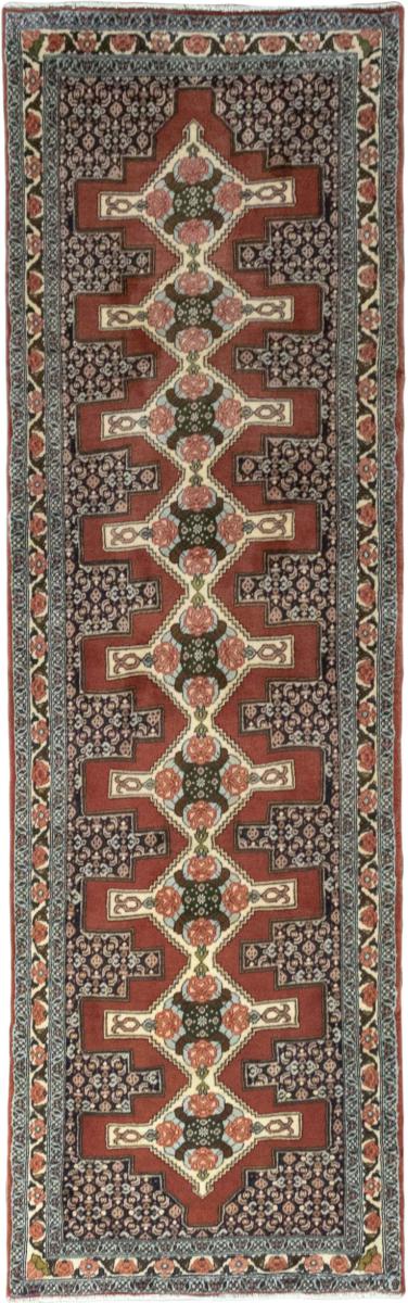 Persian Rug Senneh 9'11"x3'0" 9'11"x3'0", Persian Rug Knotted by hand