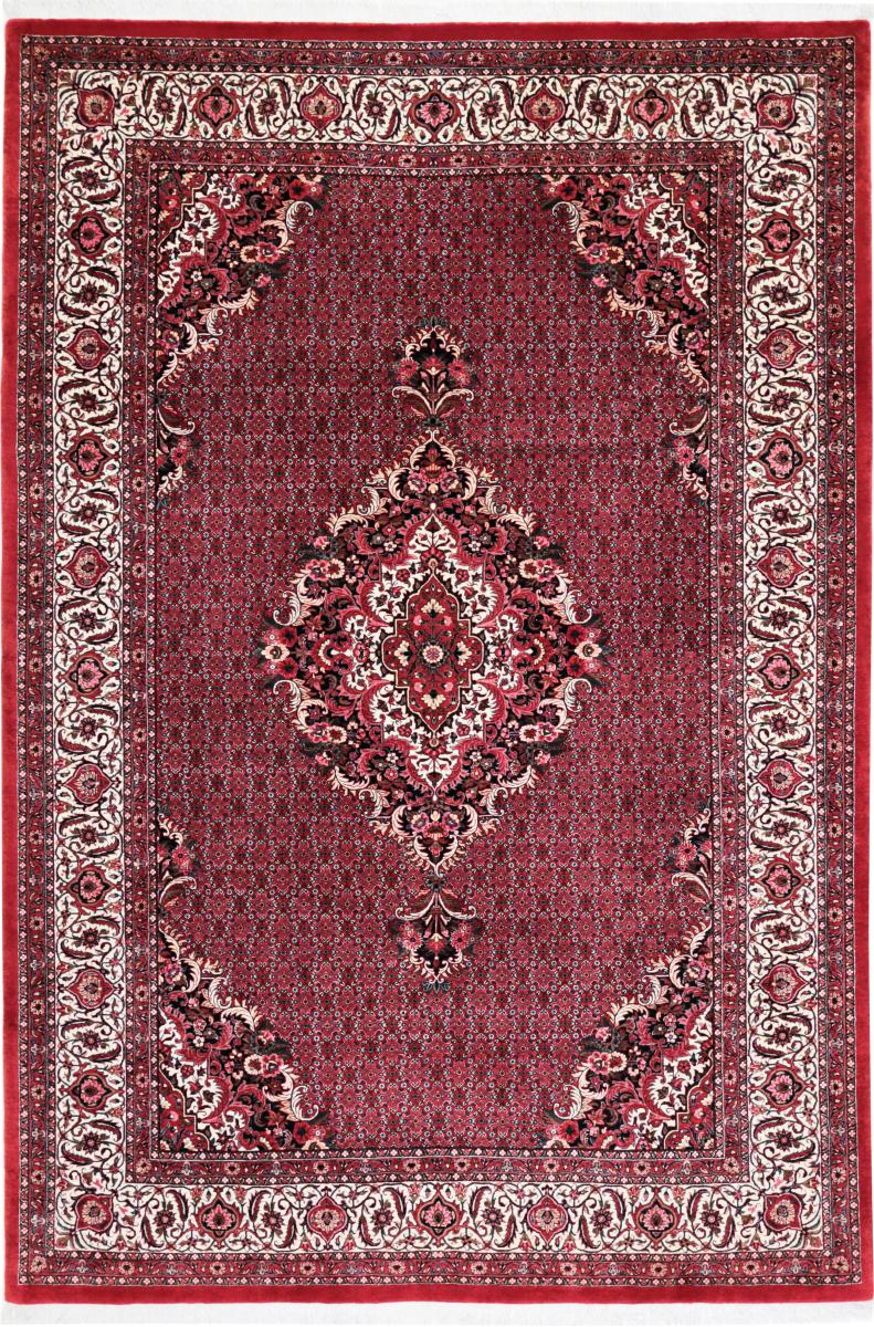  ペルシャ絨毯 ビジャー Aroosbaft 10'2"x6'11" 10'2"x6'11",  ペルシャ絨毯 手織り
