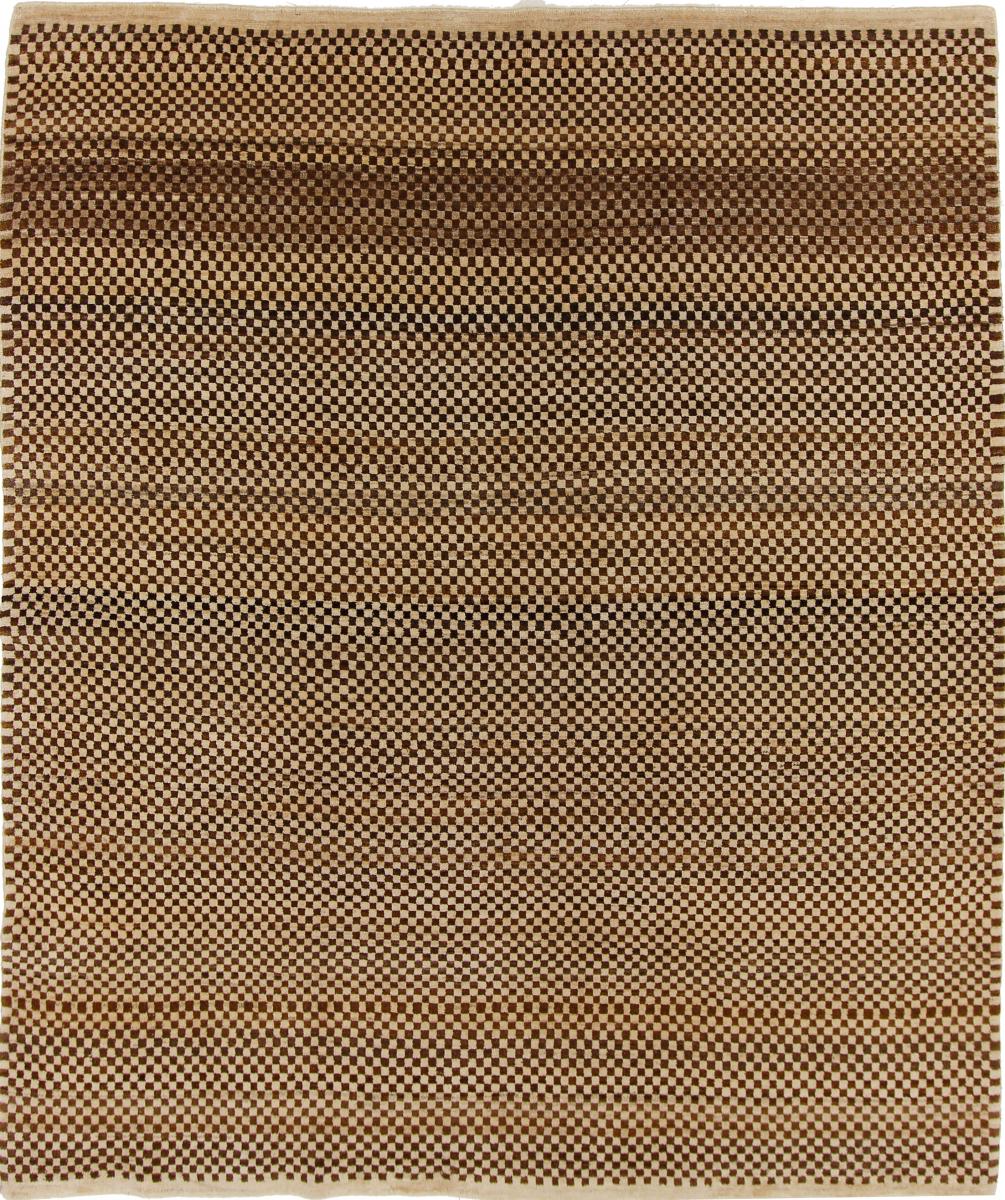 Tapis persan Persan Gabbeh Loribaft Design 222x183 222x183, Tapis persan Noué à la main