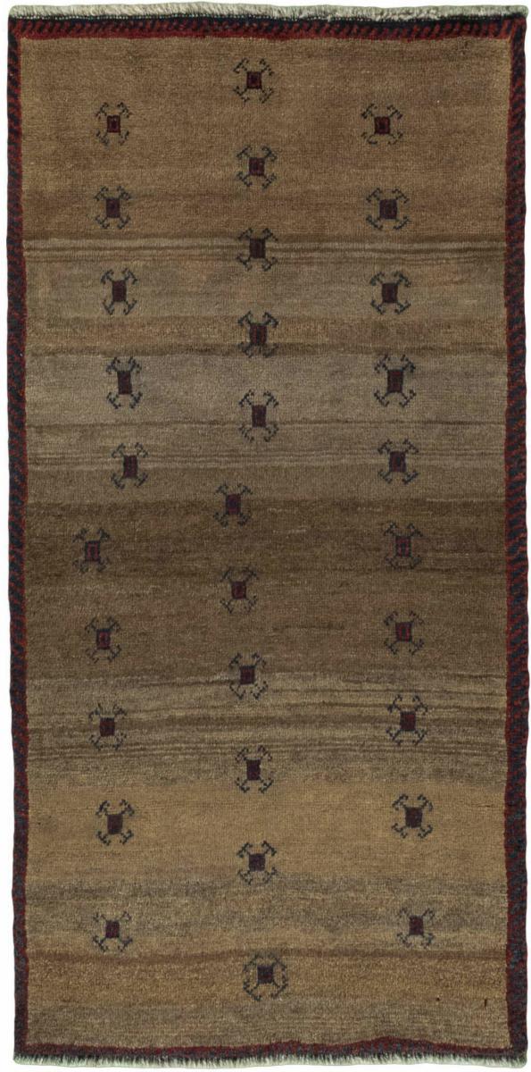 Perzisch tapijt Perzisch Gabbeh Alt 141x73 141x73, Perzisch tapijt Handgeknoopte