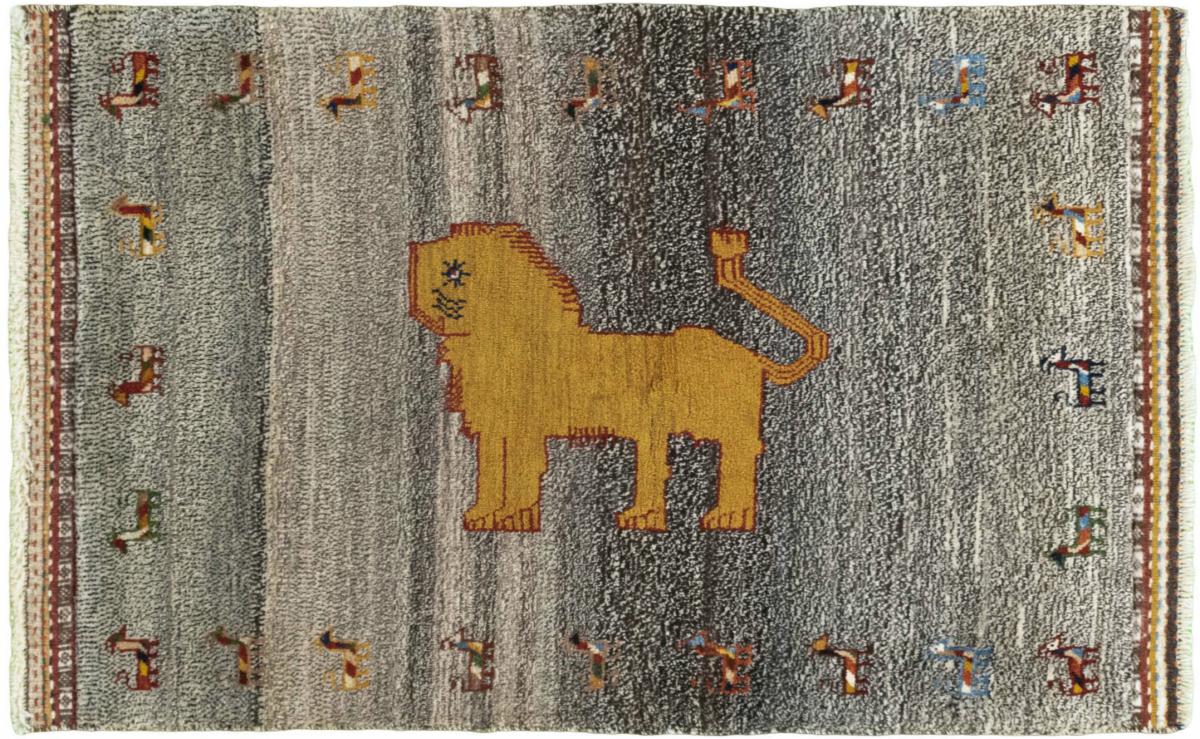 Tapis persan Persan Gabbeh Ancien 134x86 134x86, Tapis persan Noué à la main