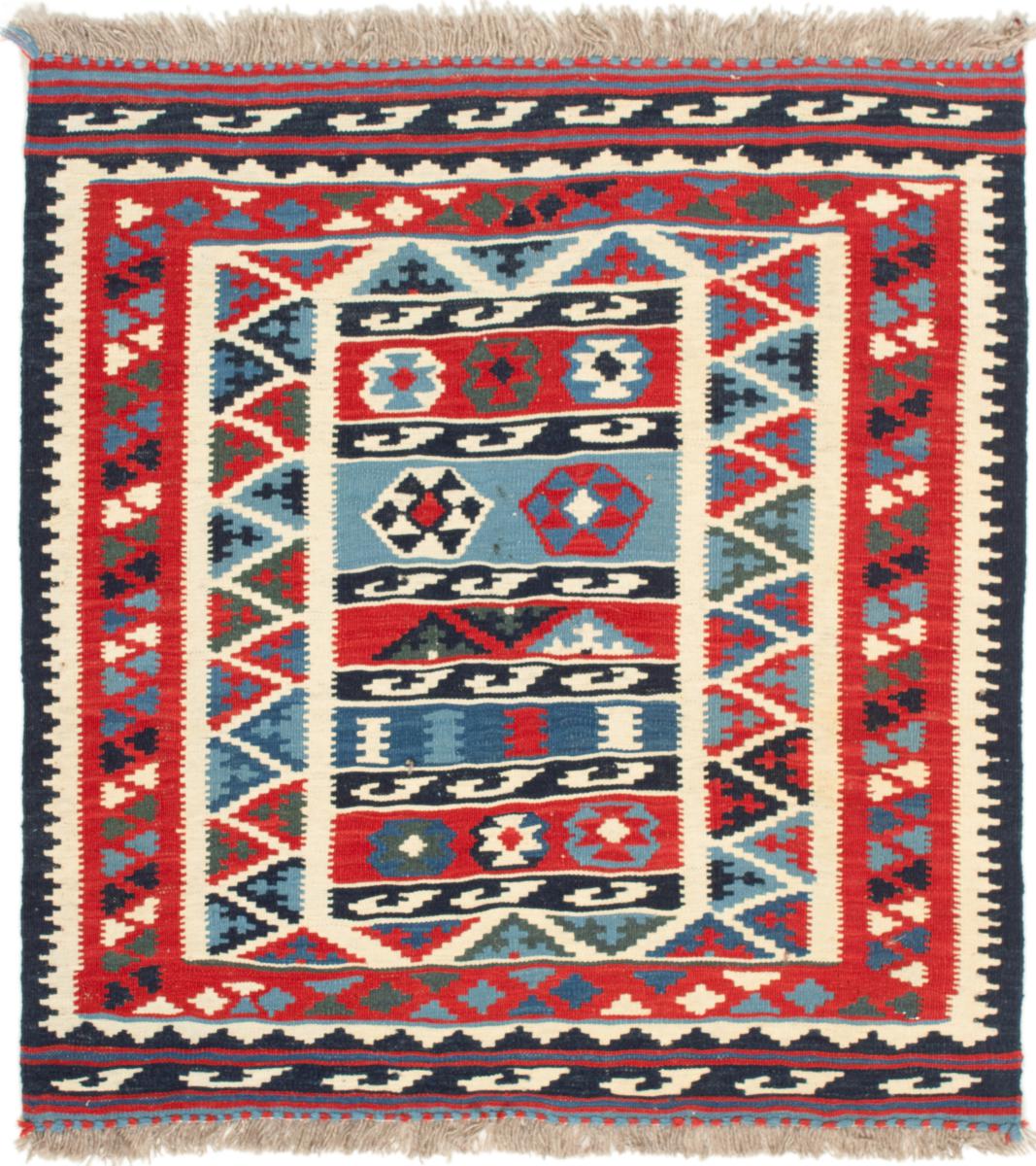 ペルシャ絨毯 キリム Fars 103x100 103x100,  ペルシャ絨毯 手織り