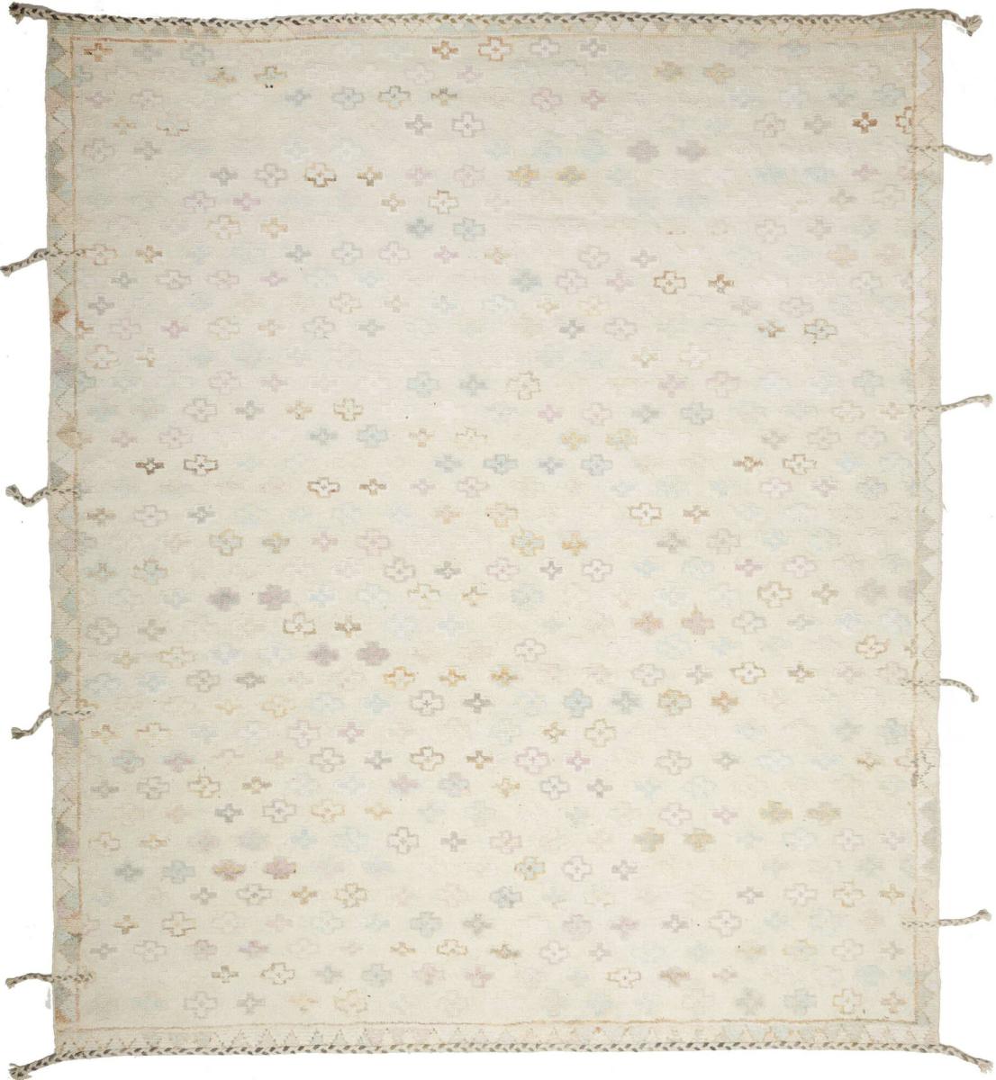 Pakistanilainen matto Berber Maroccan 9'7"x8'3" 9'7"x8'3", Persialainen matto Solmittu käsin
