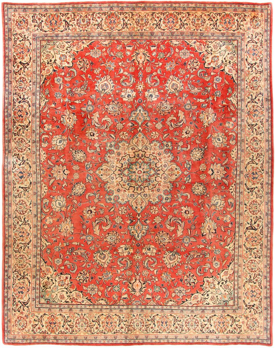 Persian Rug Sarouk 10'4"x8'0" 10'4"x8'0", Persian Rug Knotted by hand