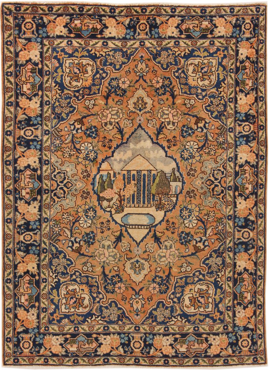 Persialainen matto Tabriz 187x134 187x134, Persialainen matto Solmittu käsin