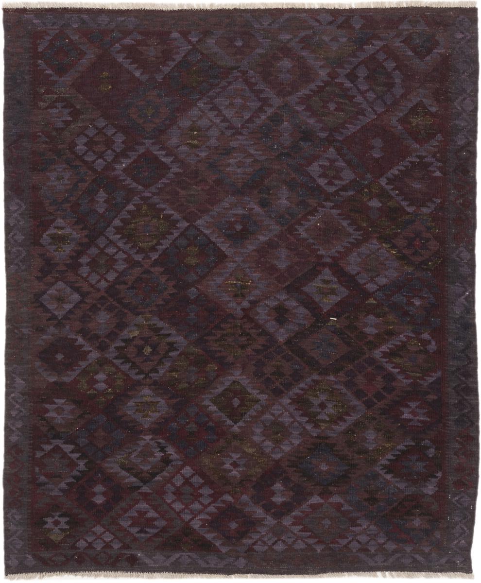 Afghan rug Kilim Afghan Heritage 6'2"x5'3" 6'2"x5'3", Persian Rug Woven by hand