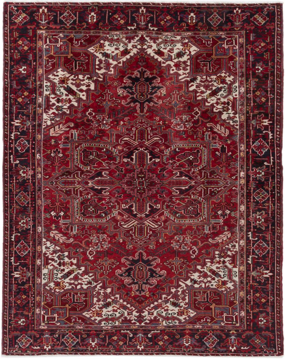 Tapis persan Heriz 320x240 320x240, Tapis persan Noué à la main