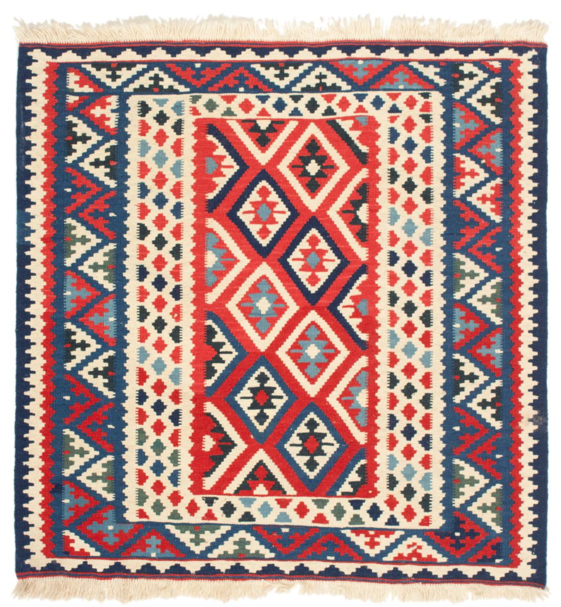 Persisk matta Kilim Fars 3'5"x3'5" 3'5"x3'5", Persisk matta handvävd 