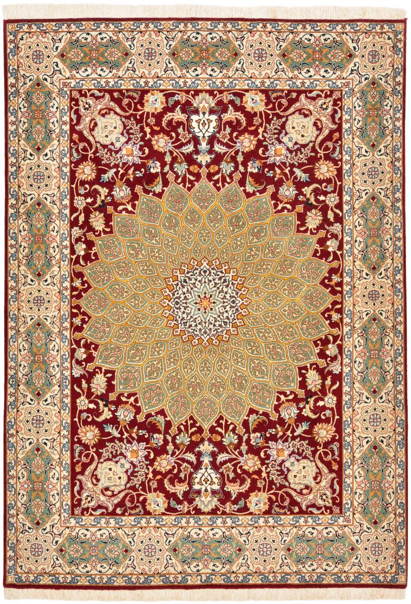 Περσικό χαλί Tabriz 50Raj 6'11"x4'11" 6'11"x4'11", Περσικό χαλί Οι κόμποι έγιναν με το χέρι