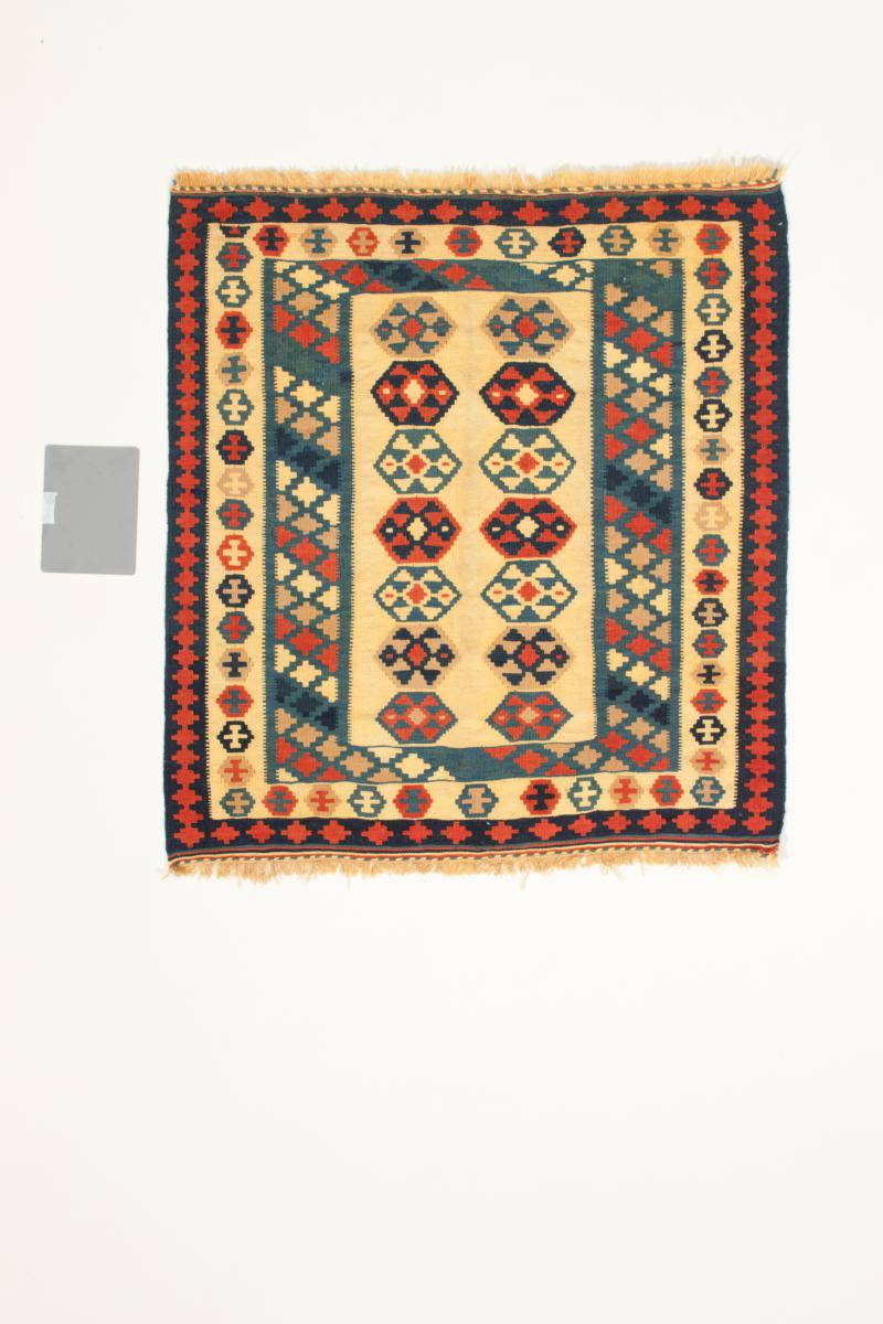 Persian Rug Kilim Fars 106x98 106x98, Persian Rug Woven by hand