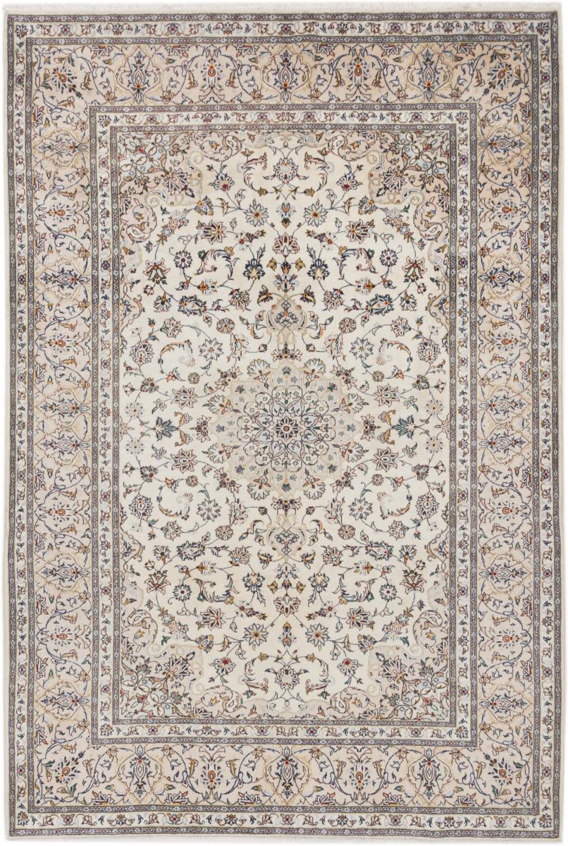 Tapis persan Kashan 293x197 293x197, Tapis persan Noué à la main