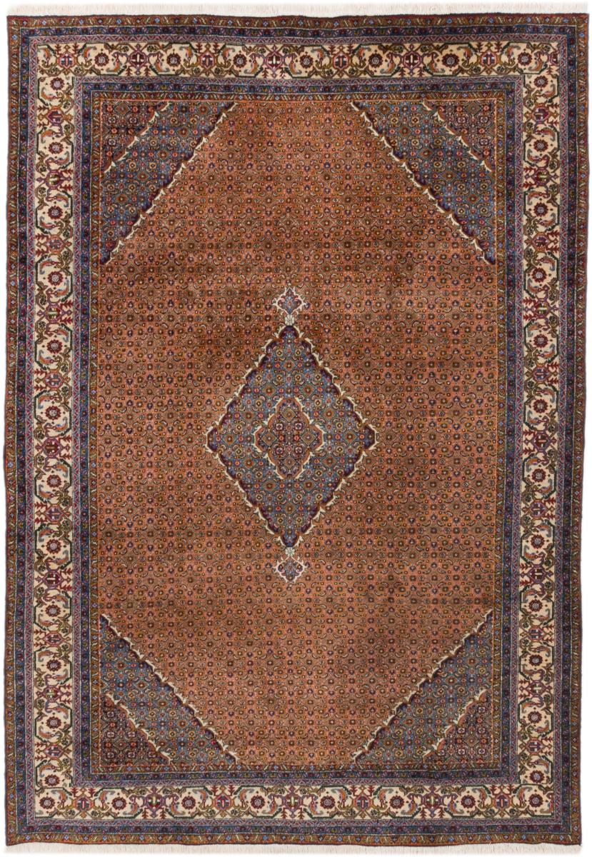 Persian Rug Ardebil 9'6"x6'7" 9'6"x6'7", Persian Rug Knotted by hand