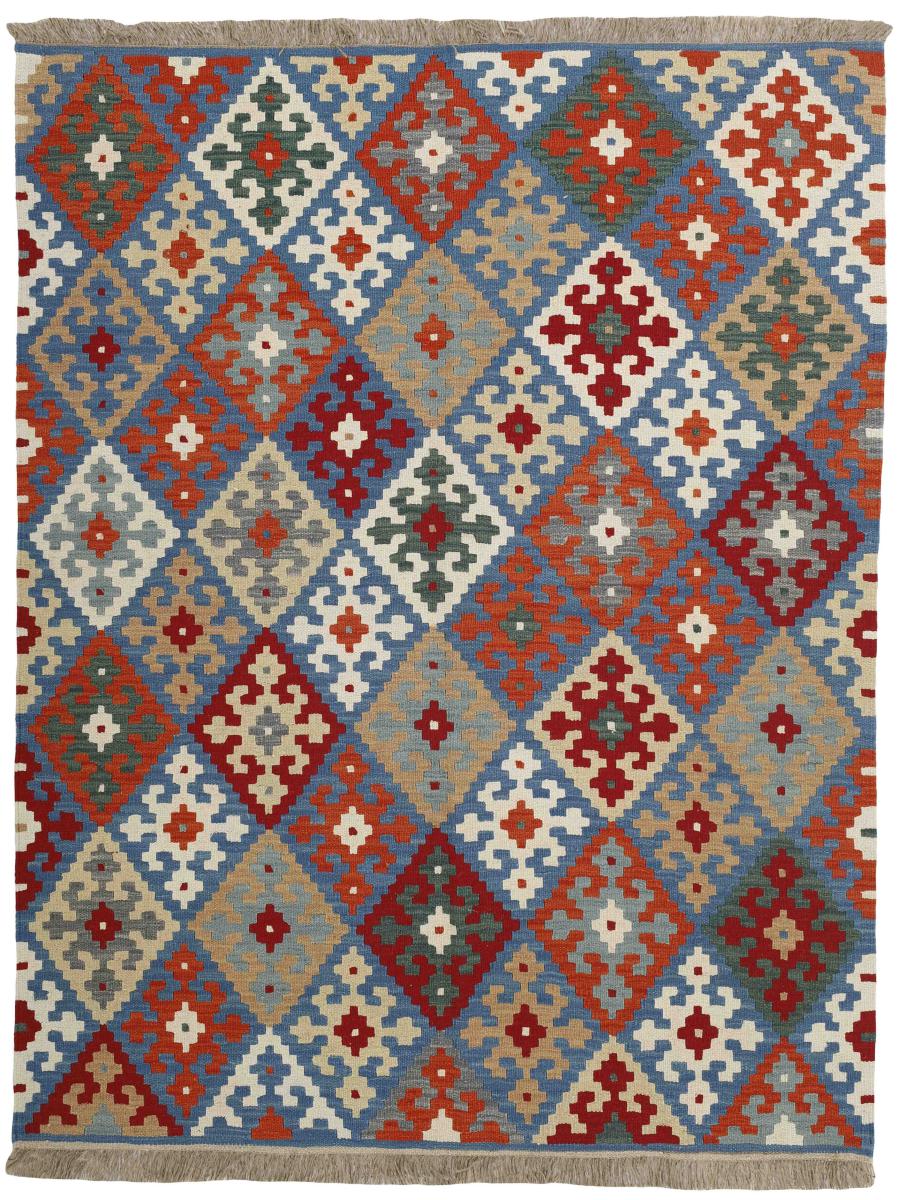 Persialainen matto Kelim Fars 199x158 199x158, Persialainen matto kudottu