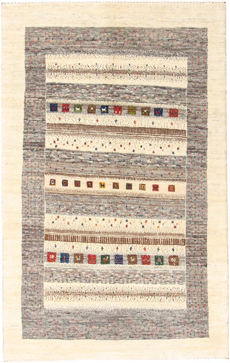 Tapis persan Persan Gabbeh Loribaft Nature 188x120 188x120, Tapis persan Noué à la main