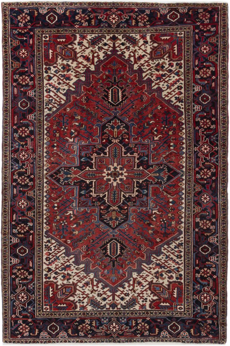 Persialainen matto Heriz 9'6"x6'5" 9'6"x6'5", Persialainen matto Solmittu käsin