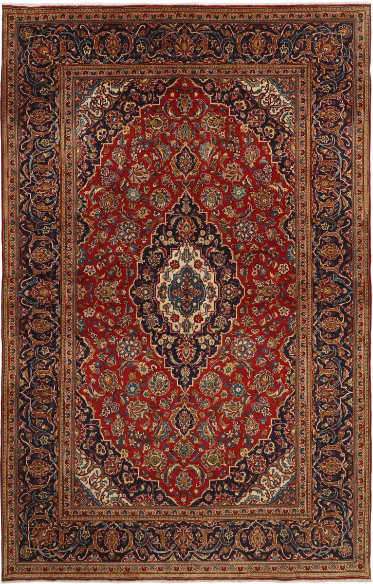 Tapis persan Kashan 309x193 309x193, Tapis persan Noué à la main