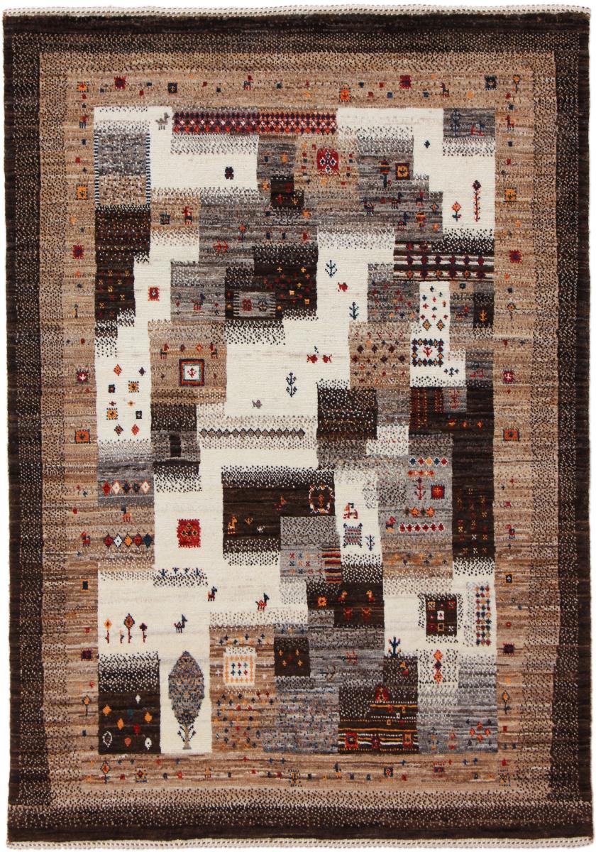  ペルシャ絨毯 ペルシャ ギャッベ ペルシャ ロリbaft Nowbaft 148x105 148x105,  ペルシャ絨毯 手織り