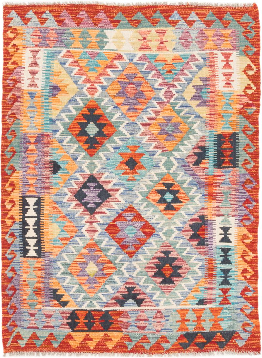 Afghansk teppe Kelim Afghan 148x108 148x108, Persisk teppe Handwoven 