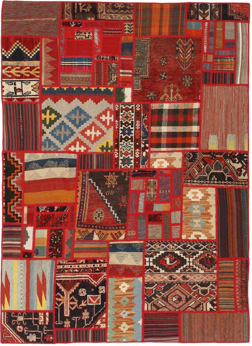 Zwembad licentie retort Kilim Patchwork 199x139 ID197361 | NainTrading: Oriental Carpets in 200x150
