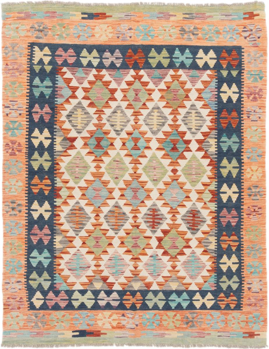 Afghan rug Kilim Afghan 6'0"x4'9" 6'0"x4'9", Persian Rug Woven by hand