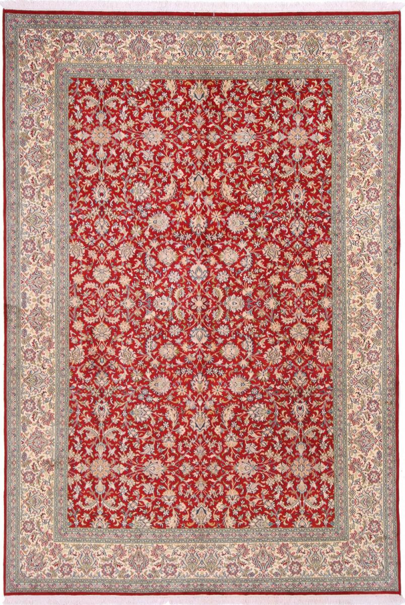 Indo rug Kashmir Silk 277x190 277x190, Persian Rug Knotted by hand