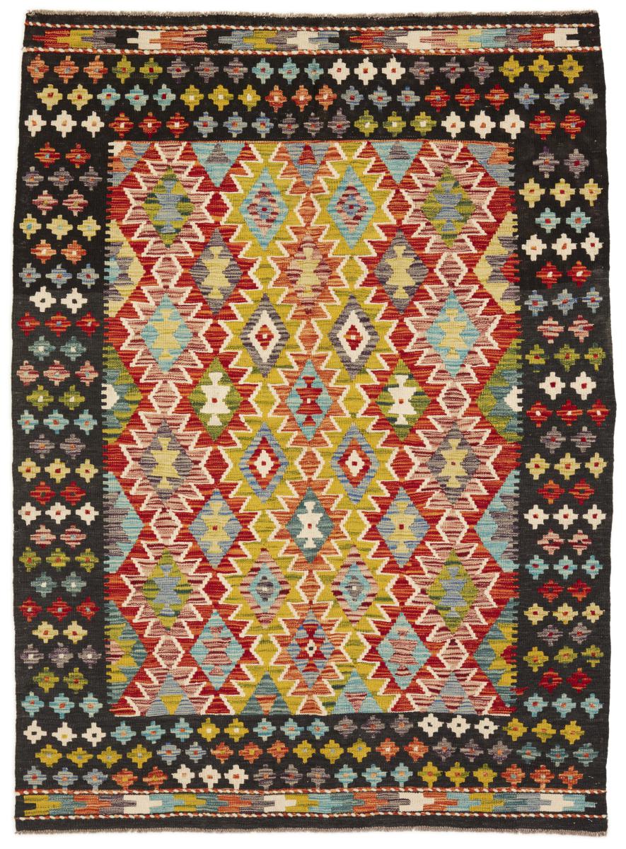 Tapis afghan Kilim Afghan 205x148 205x148, Tapis persan Tissé à la main