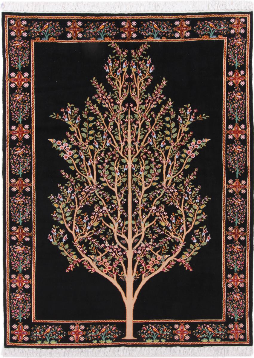 Persian Rug Persian Gabbeh Loribaft Atash 252x186 252x186, Persian Rug Knotted by hand