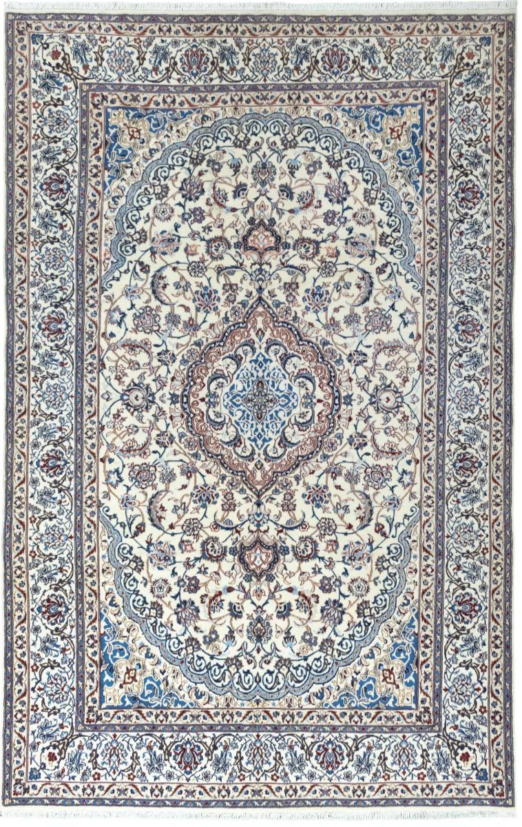 Tapis persan Naïn 9La 10'8"x6'9" 10'8"x6'9", Tapis persan Noué à la main