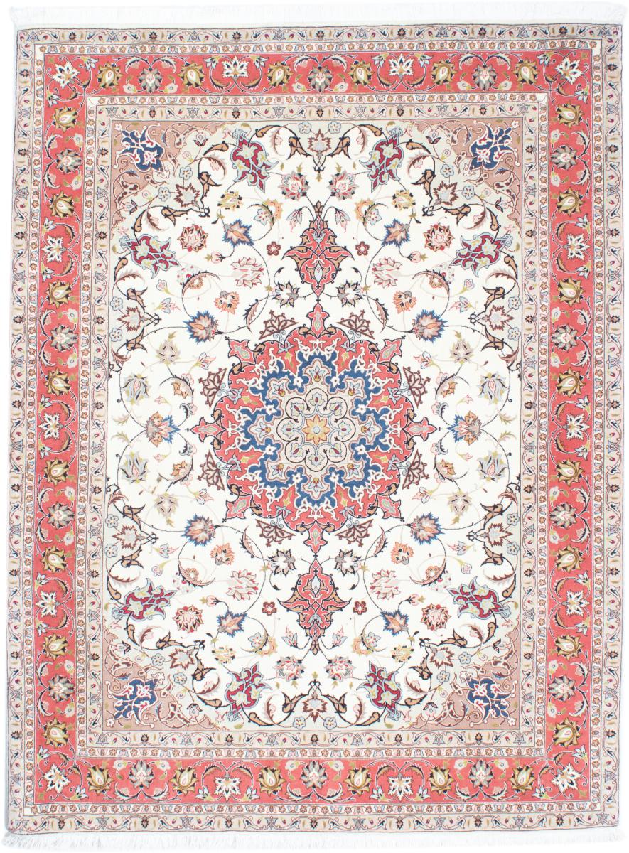 Persian Rug Tabriz 50Raj 202x153 202x153, Persian Rug Knotted by hand