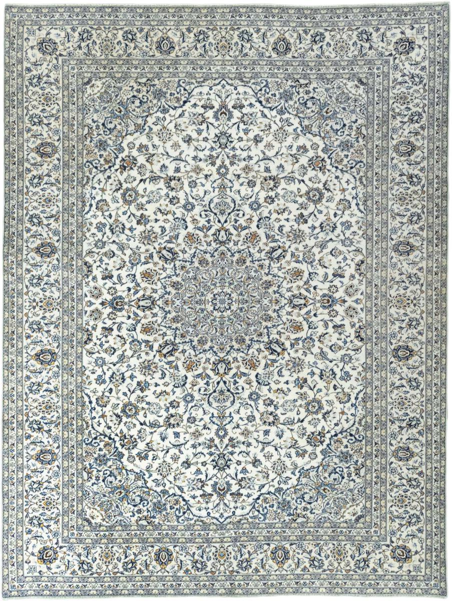 Persian Rug Keshan 13'0"x9'9" 13'0"x9'9", Persian Rug Knotted by hand