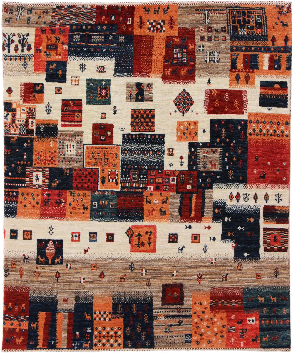  ペルシャ絨毯 ペルシャ ギャッベ ペルシャ ロリbaft Nowbaft 134x113 134x113,  ペルシャ絨毯 手織り
