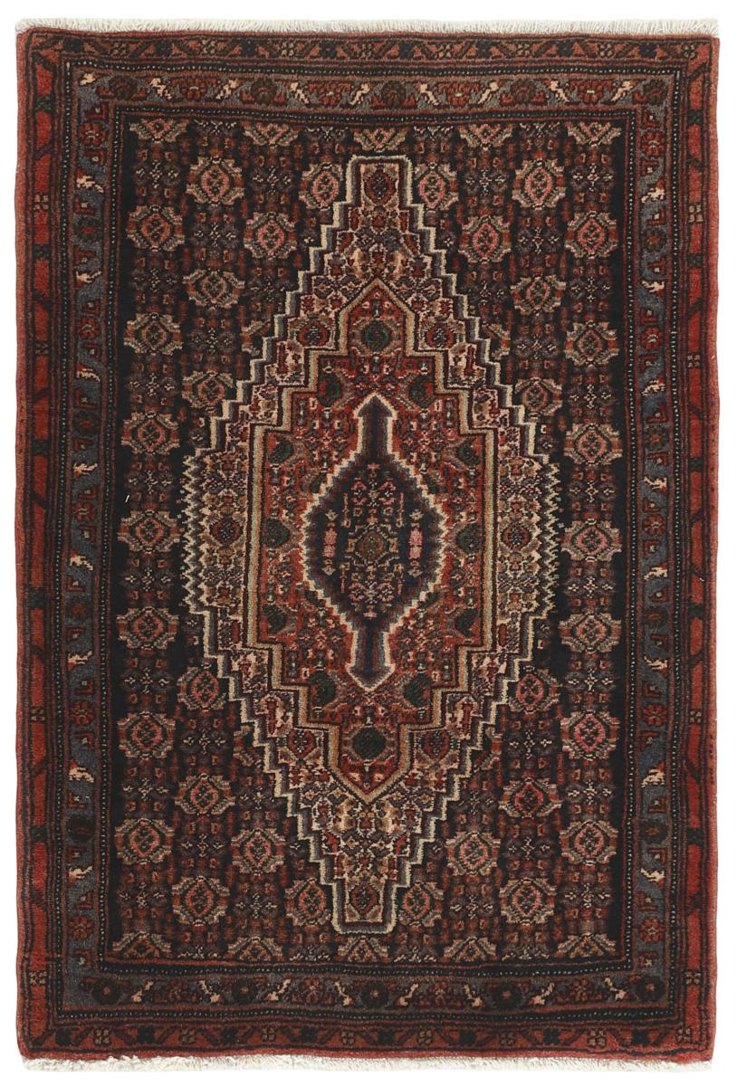 Perzisch tapijt Senneh 97x68 97x68, Perzisch tapijt Handgeknoopte